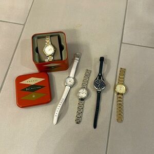 New and Used Fossil Watch Collection